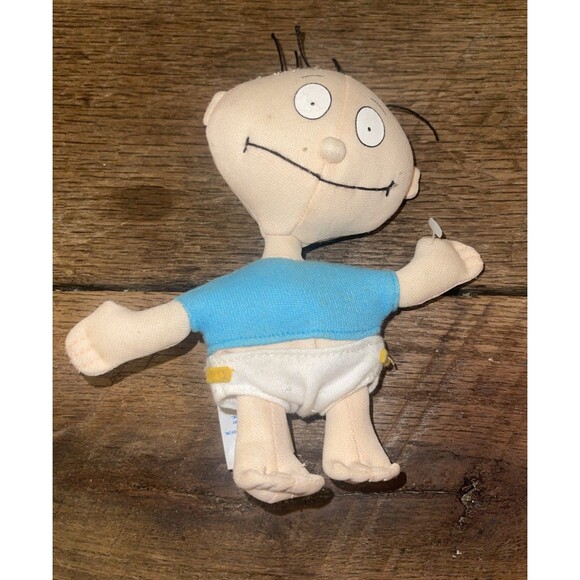 Rugrats Tommy Pickles Vintage 1997 6” Plush Doll Toy Nickelodeon - Picture 1 of 4